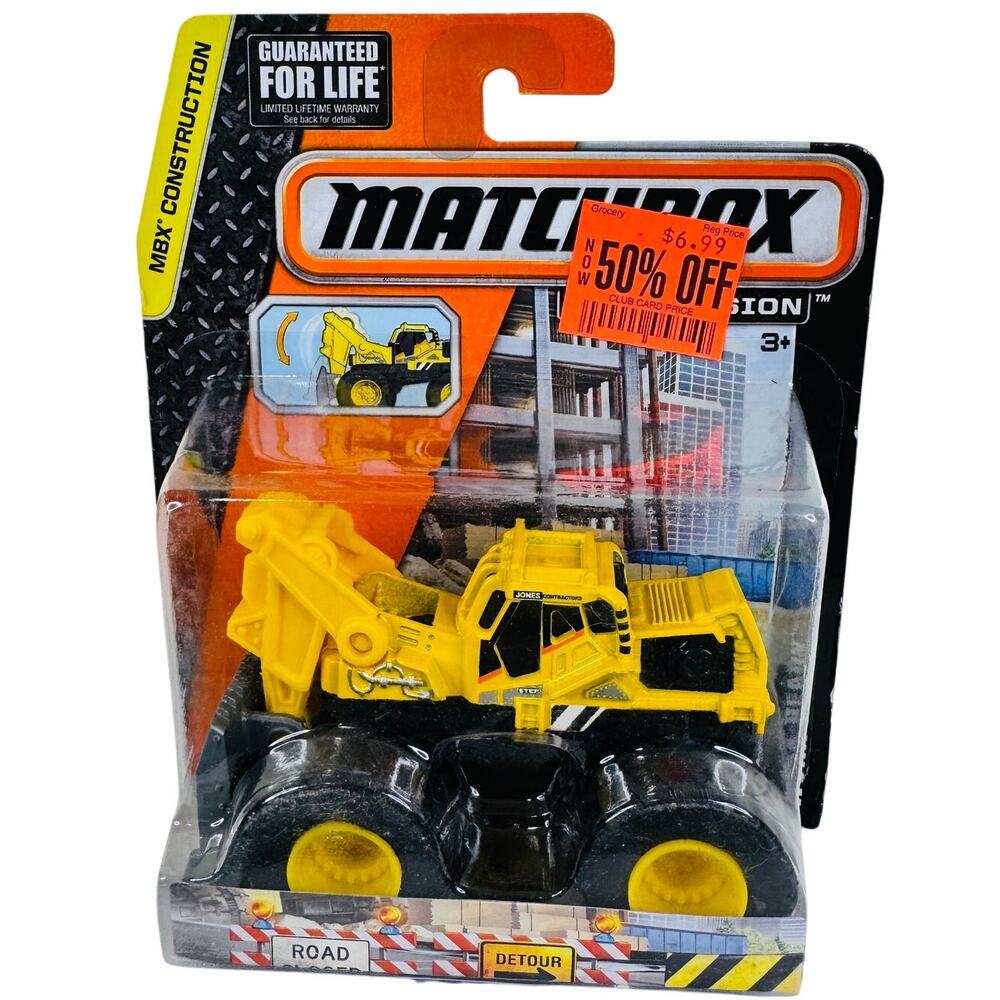 5 for $25|‎ Matchbox MBX Construction- Work Ready 1:64 Scale Die Cast 2014 CGP44